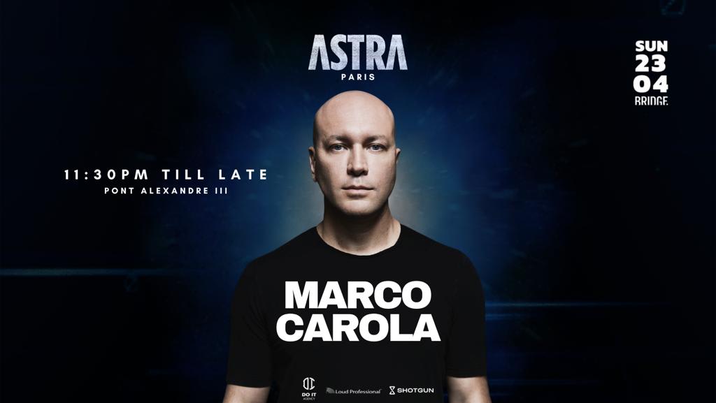 Marco Carola @ Bridge, Paris