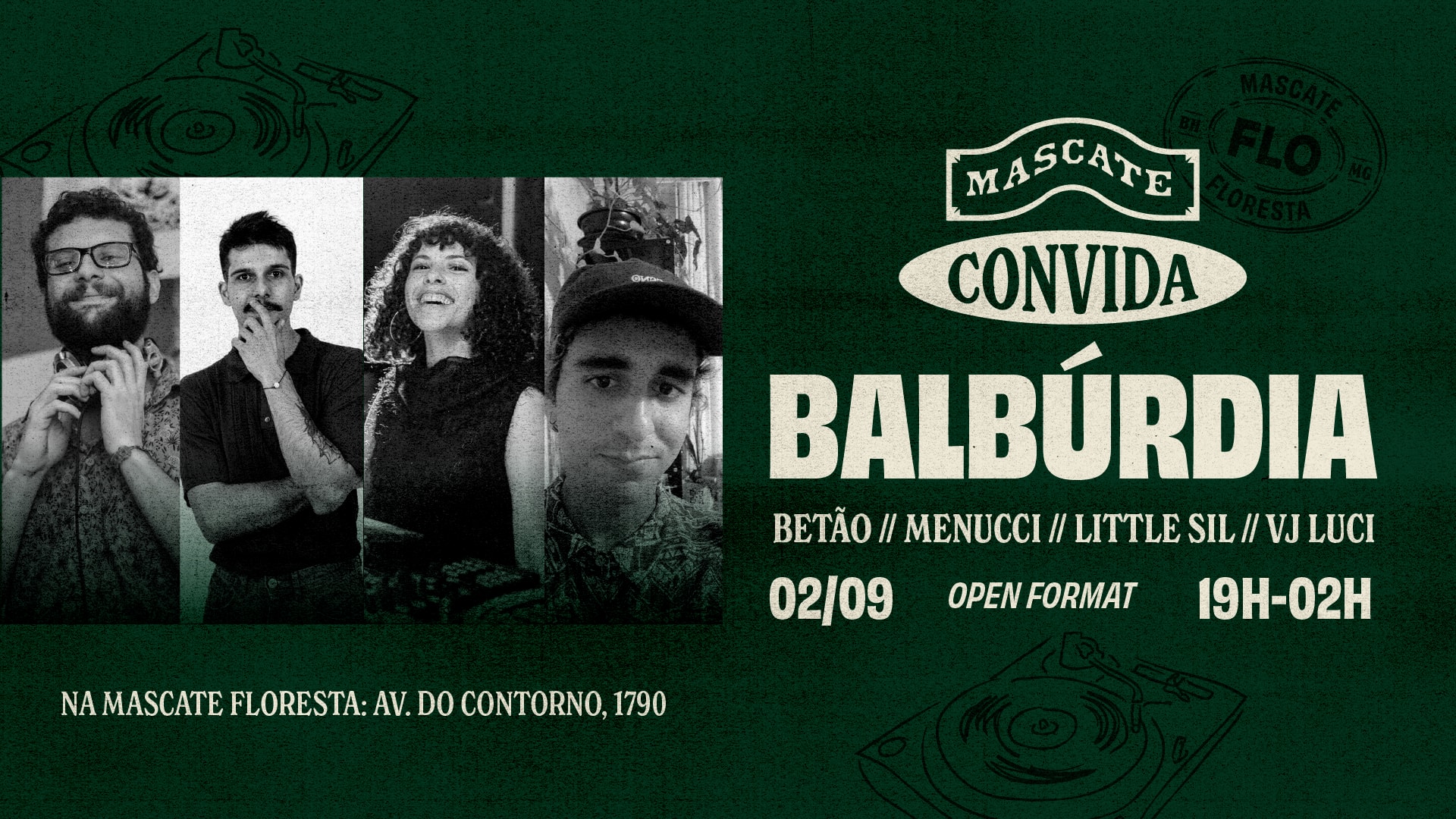 Mascate Convida Balburdia
