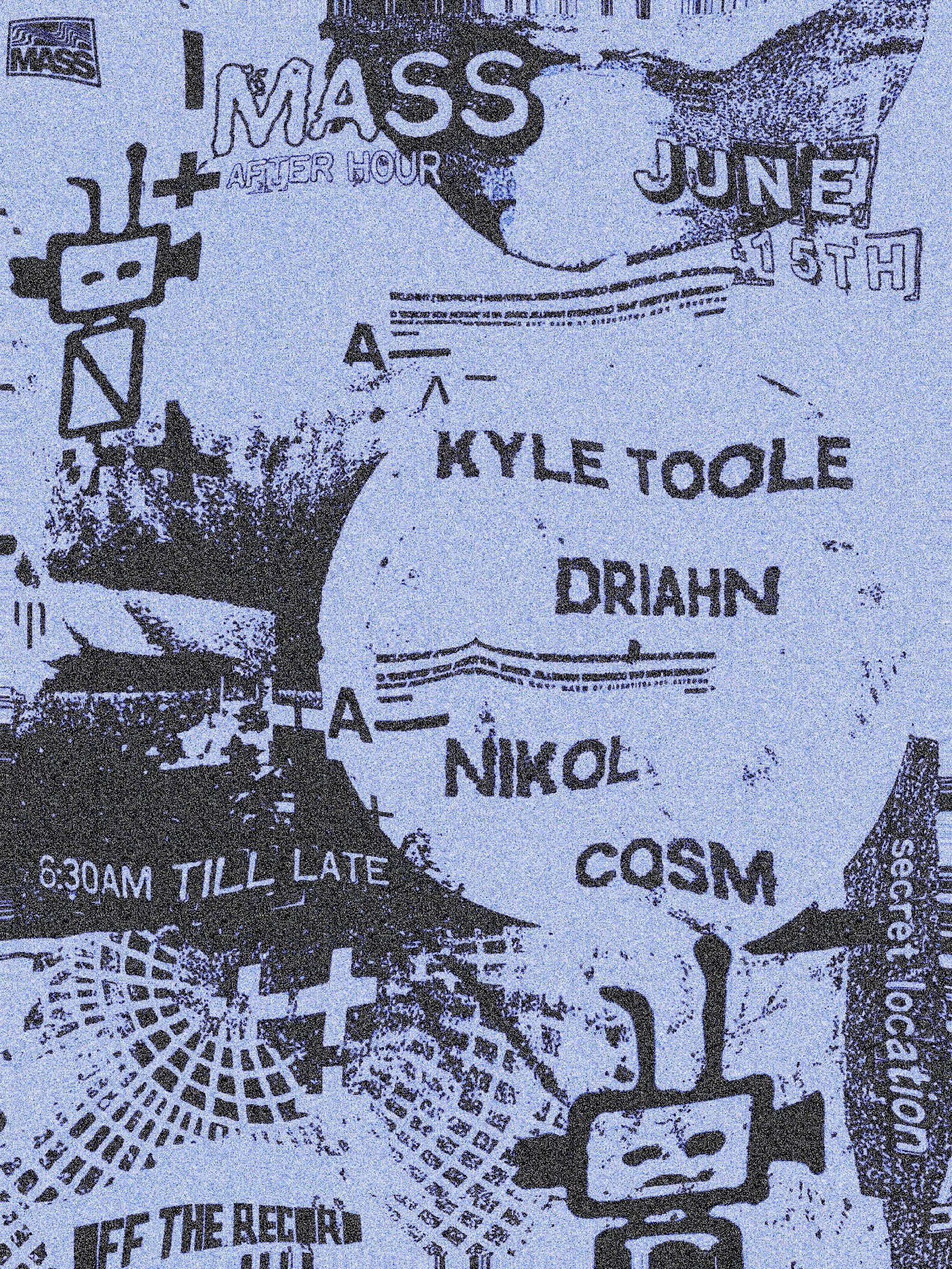 Mass X Off The Record With Kyle Toole, Driahn, Nikol & Cosm
