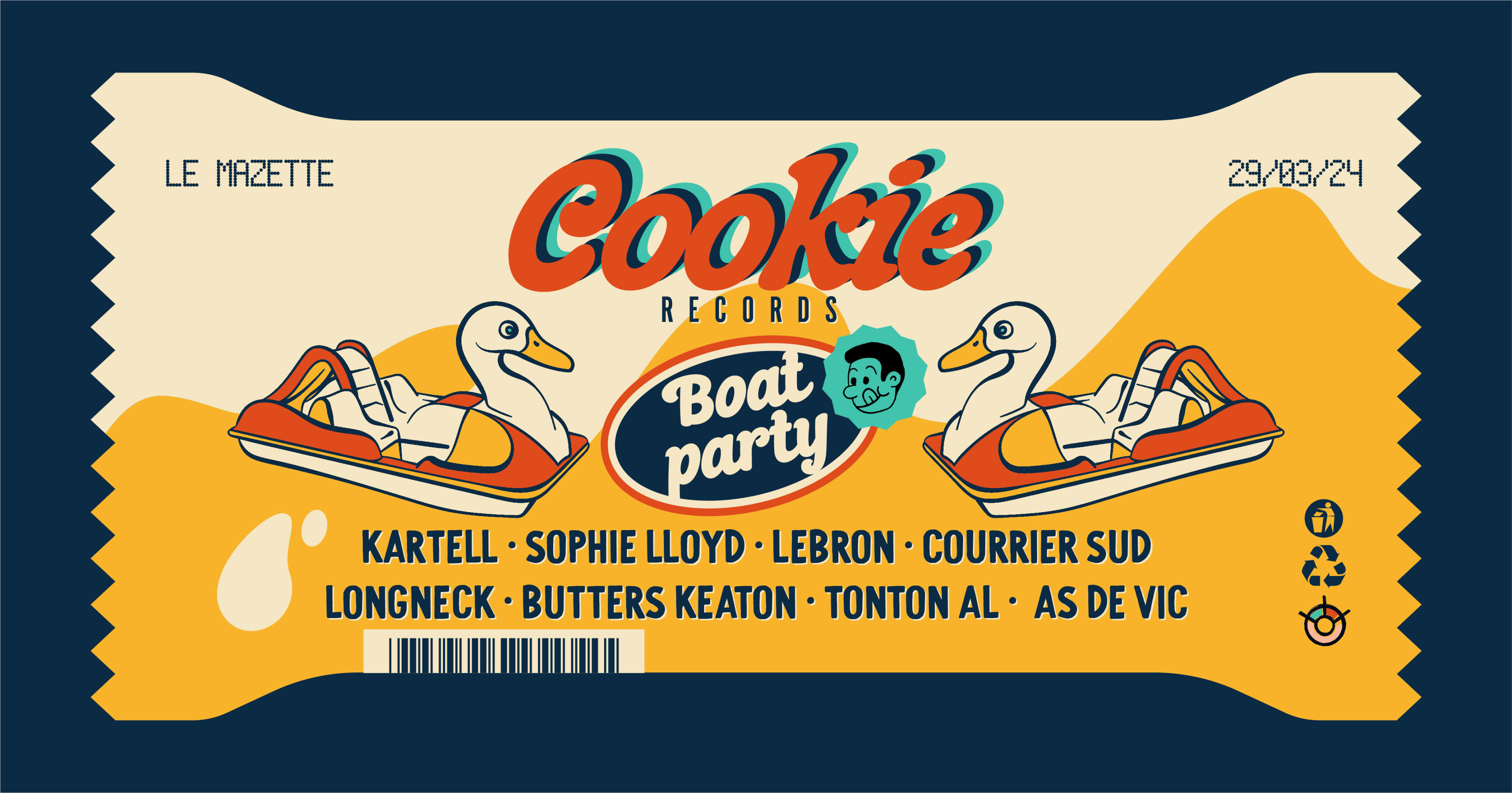 Boat Party • Cookie Records : Kartell, Sophie Lloyd & More