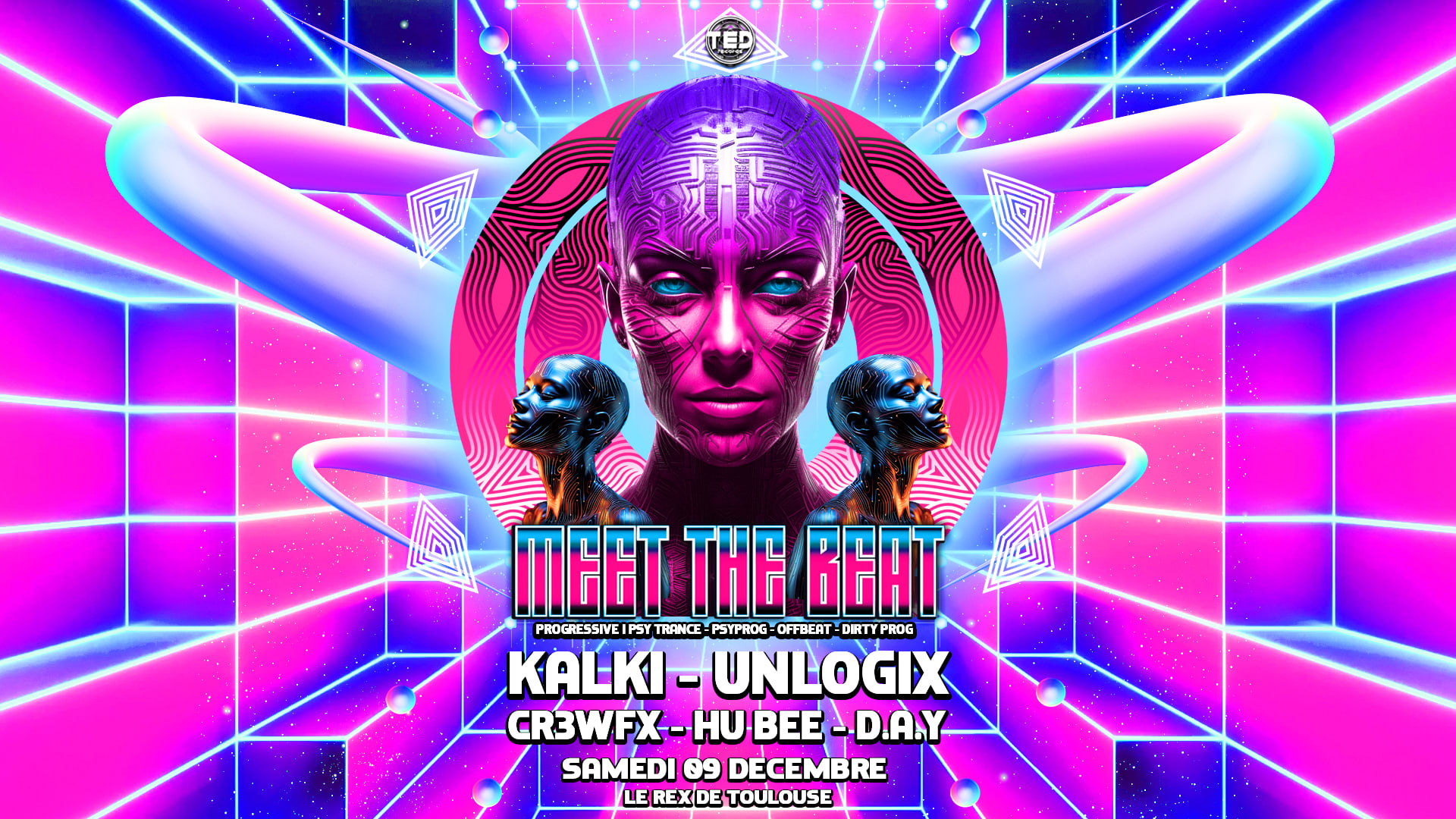 Meet The Beat #12 W Unlogix - Kalki - Cr3wfx - Hu Bee -D.A.Y