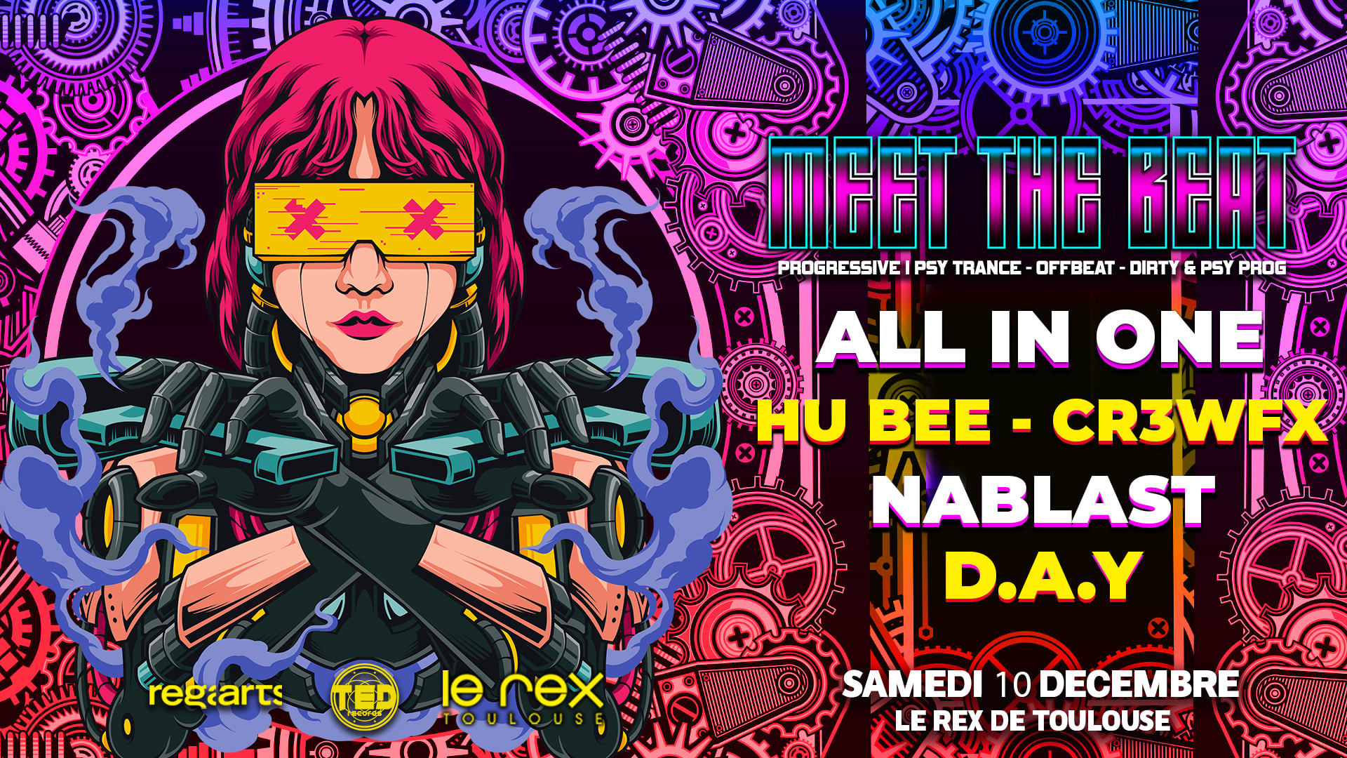 Meet The Beat W. All In One - Hu Bee - Cr3wfx & More
