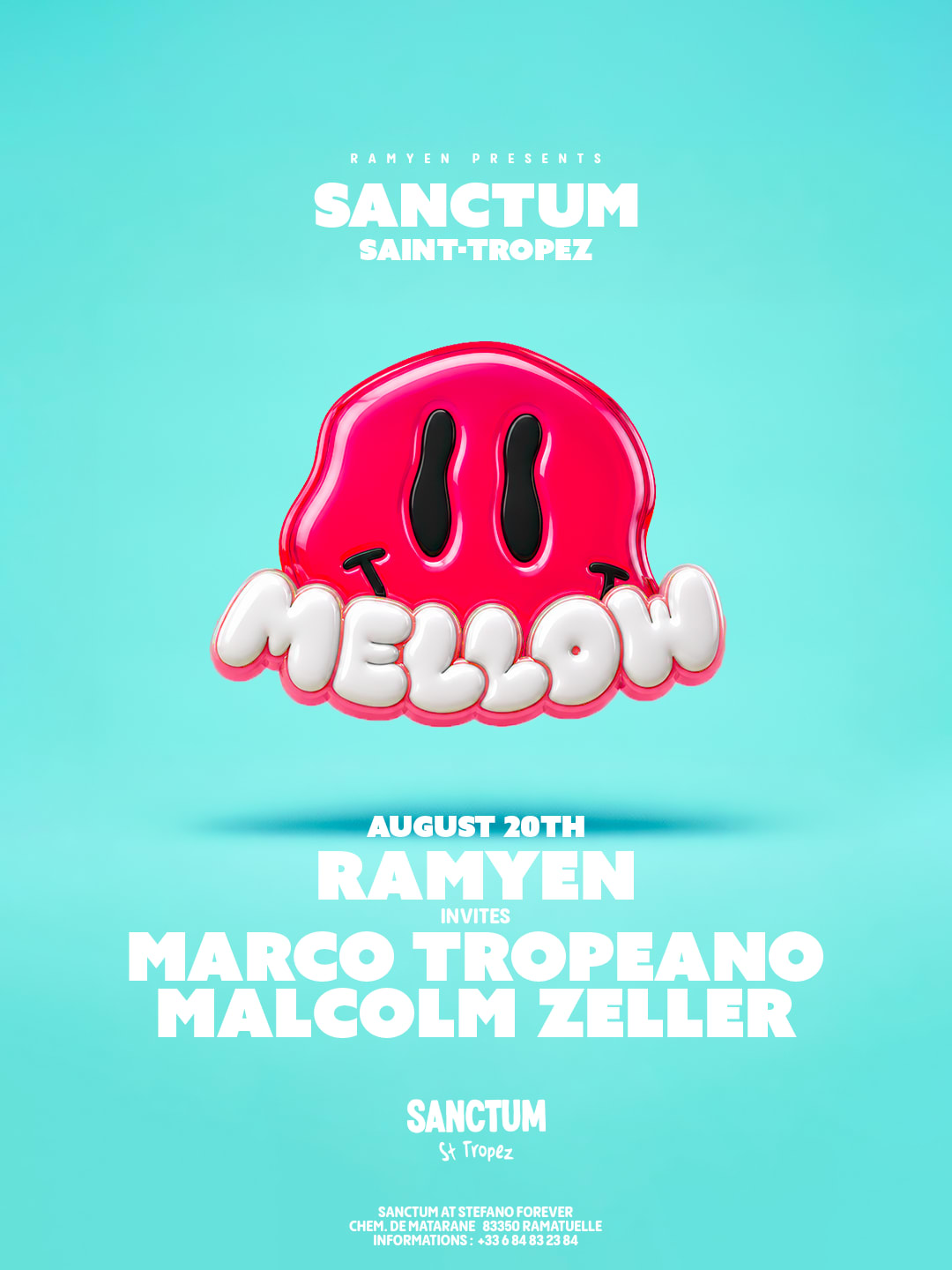 Mellow: Ramyen X Marco Tropeano X Macolm Zeller At Sanctum