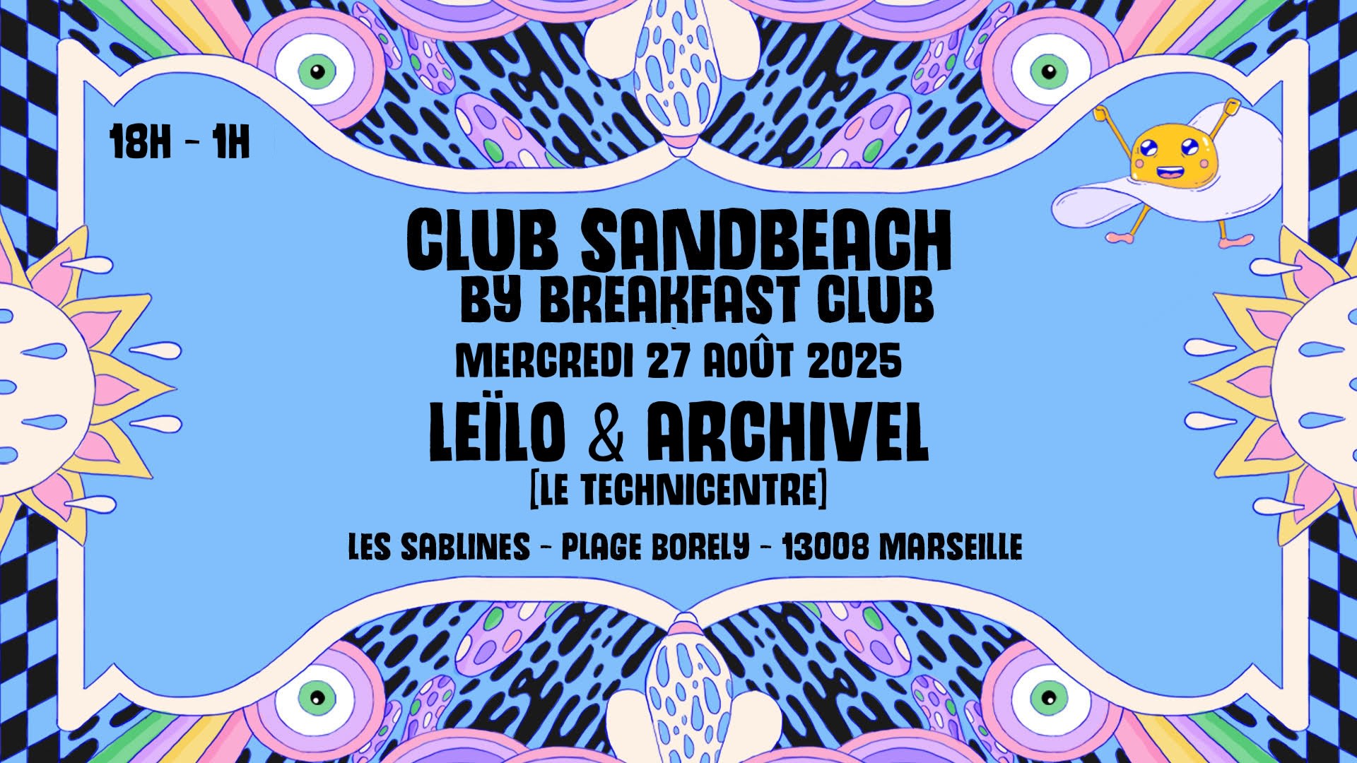 Club Sandbeach #9 : Leïlo & Archivel [Technicentre]