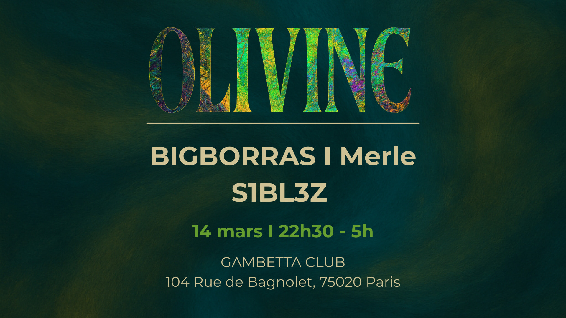Olivine - Gambetta Club #2