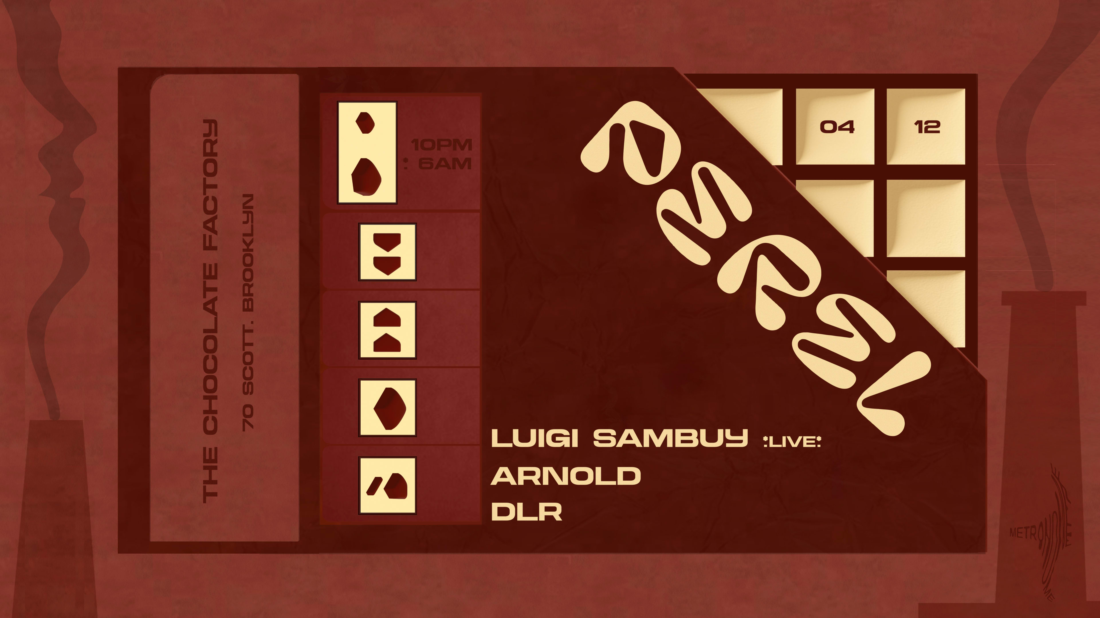 Metronome: Perel, Arnold, Luigi Sambuy (Live) & Dlr