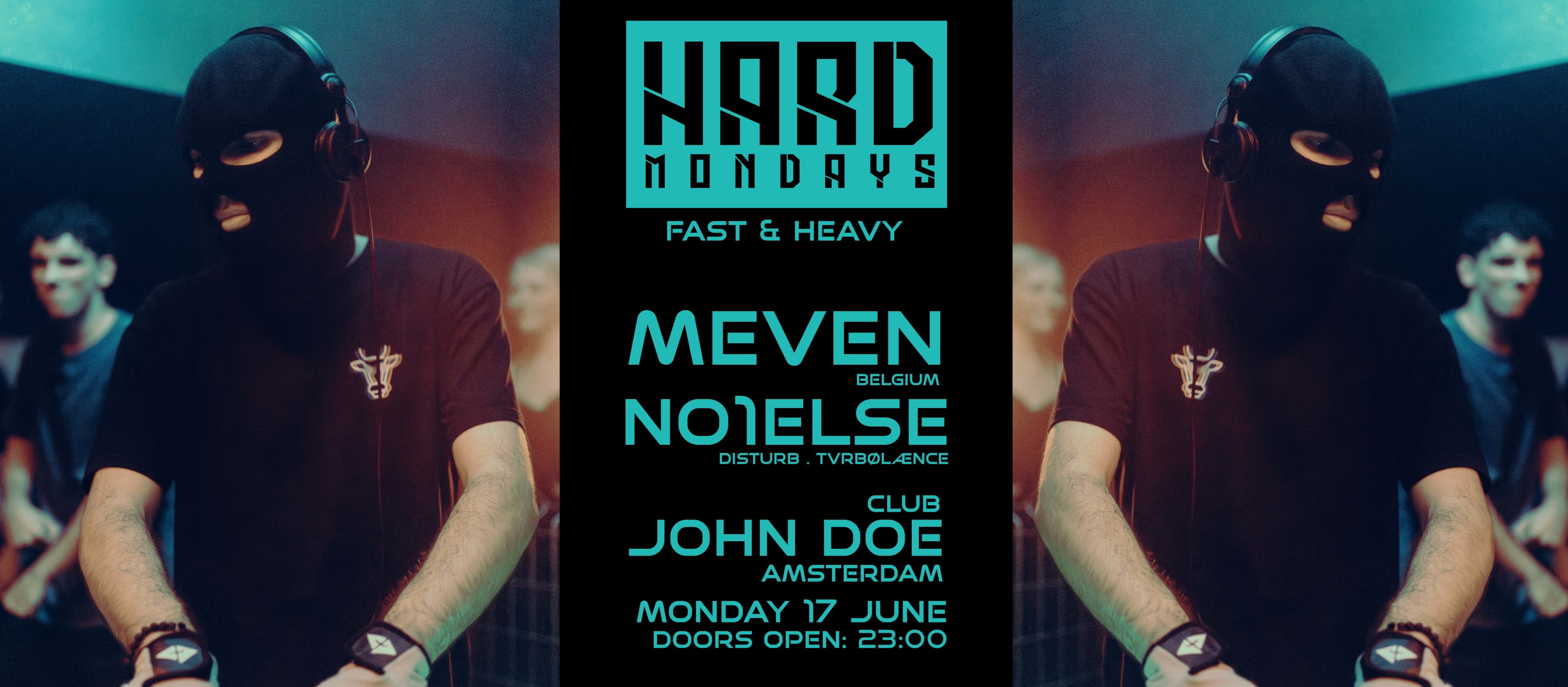 Hard Mondays Amsterdam - Hard Techno W/ Meven (Be) & No1else