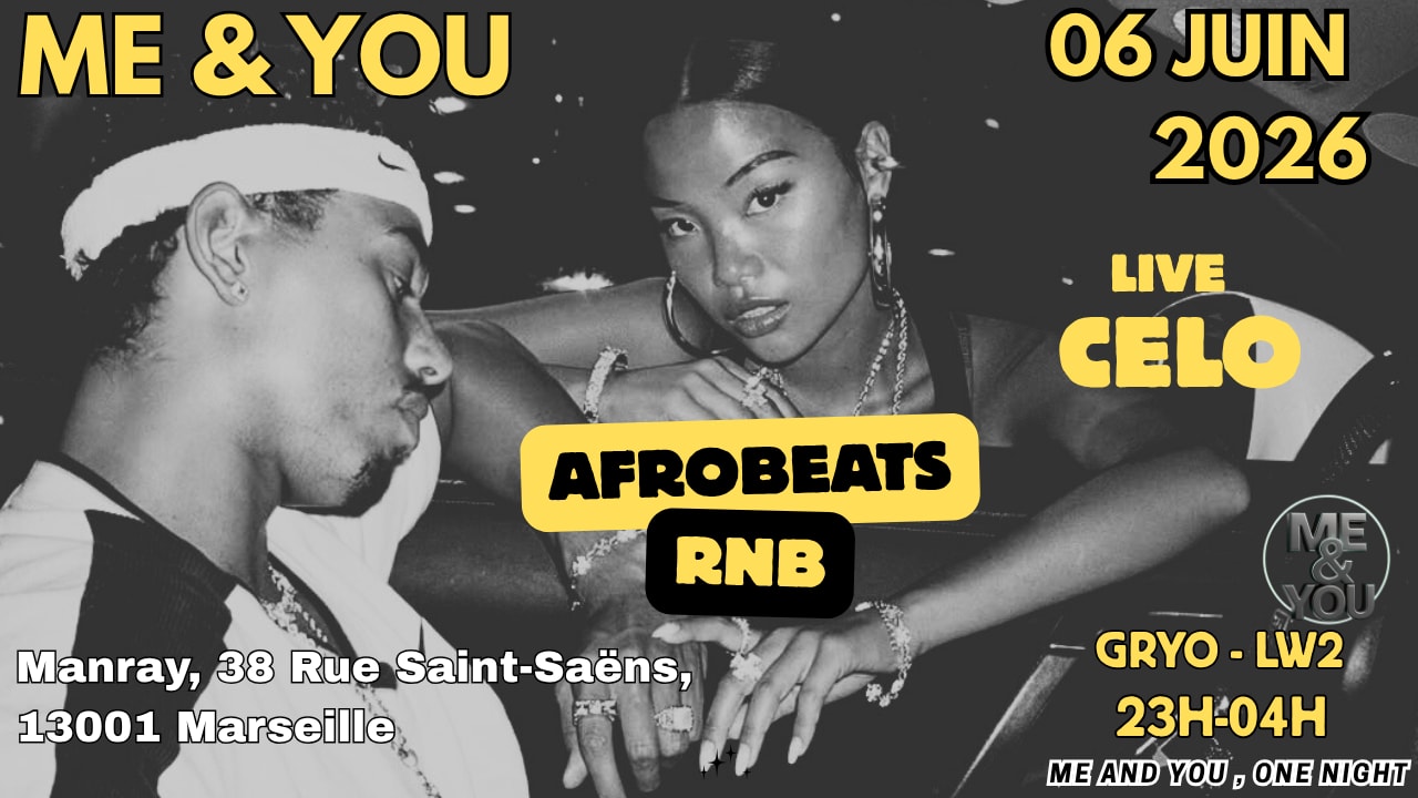 Me & You / Afrobeats Vs R&B / Live Celo
