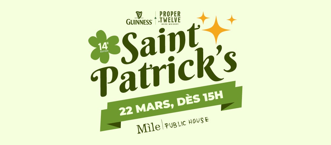 Saint-Patrick Au Mile Public House - 14e Édition
