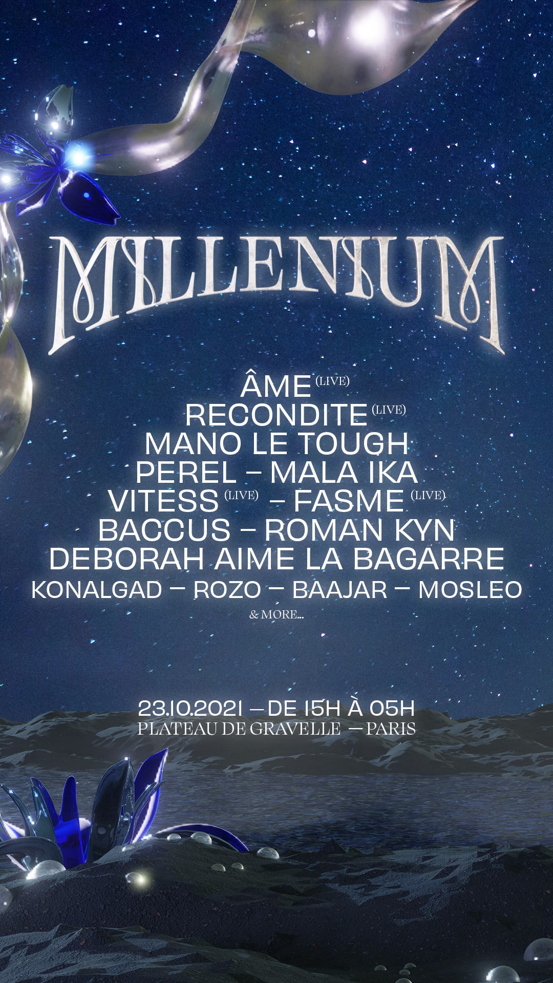 Millenium : Ame, Recondite, Dominik Eulberg, Perel & More 