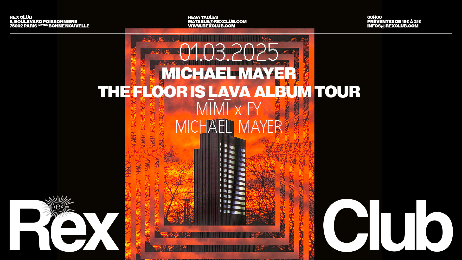 Michael Mayer The Floor Is Lava Album Tour With Mimi X Fy