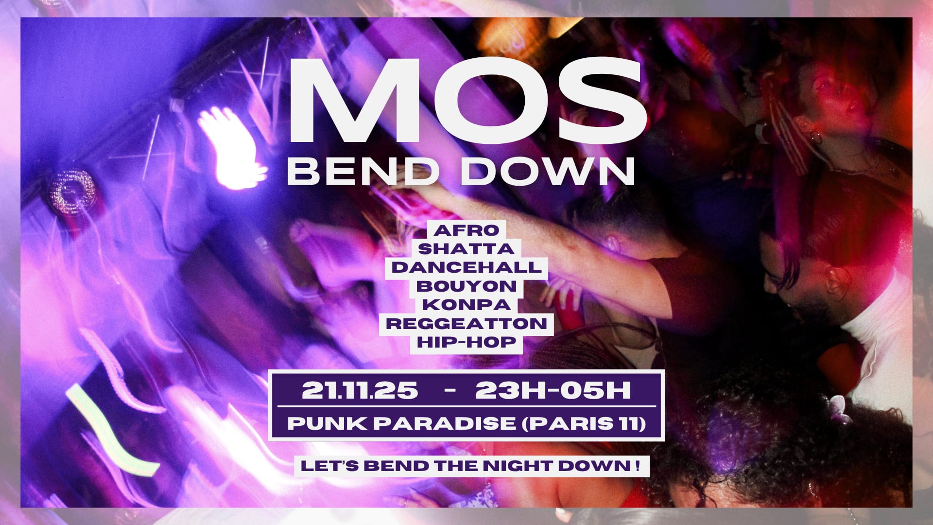 Le Mos "Bend Down" : Afro Caribbean Hip-Hop