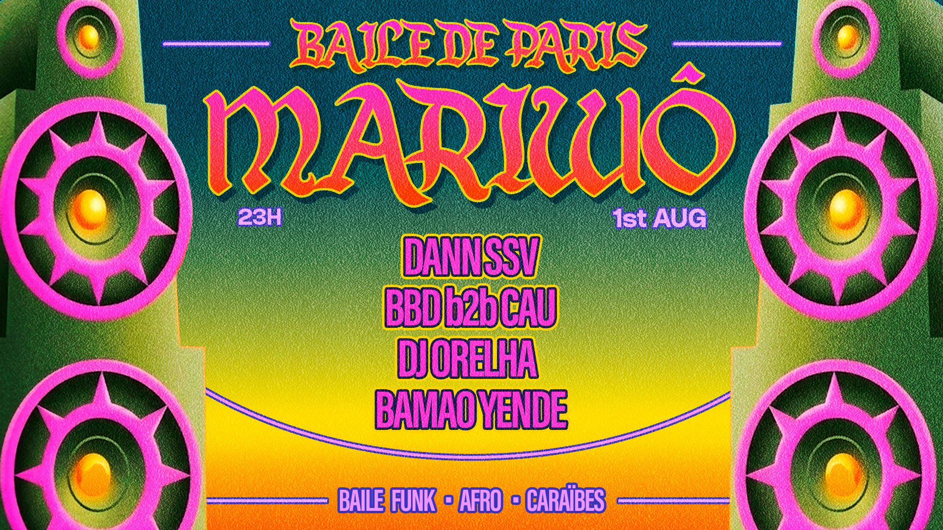 Mariwo X Cbc : Baile De Paris