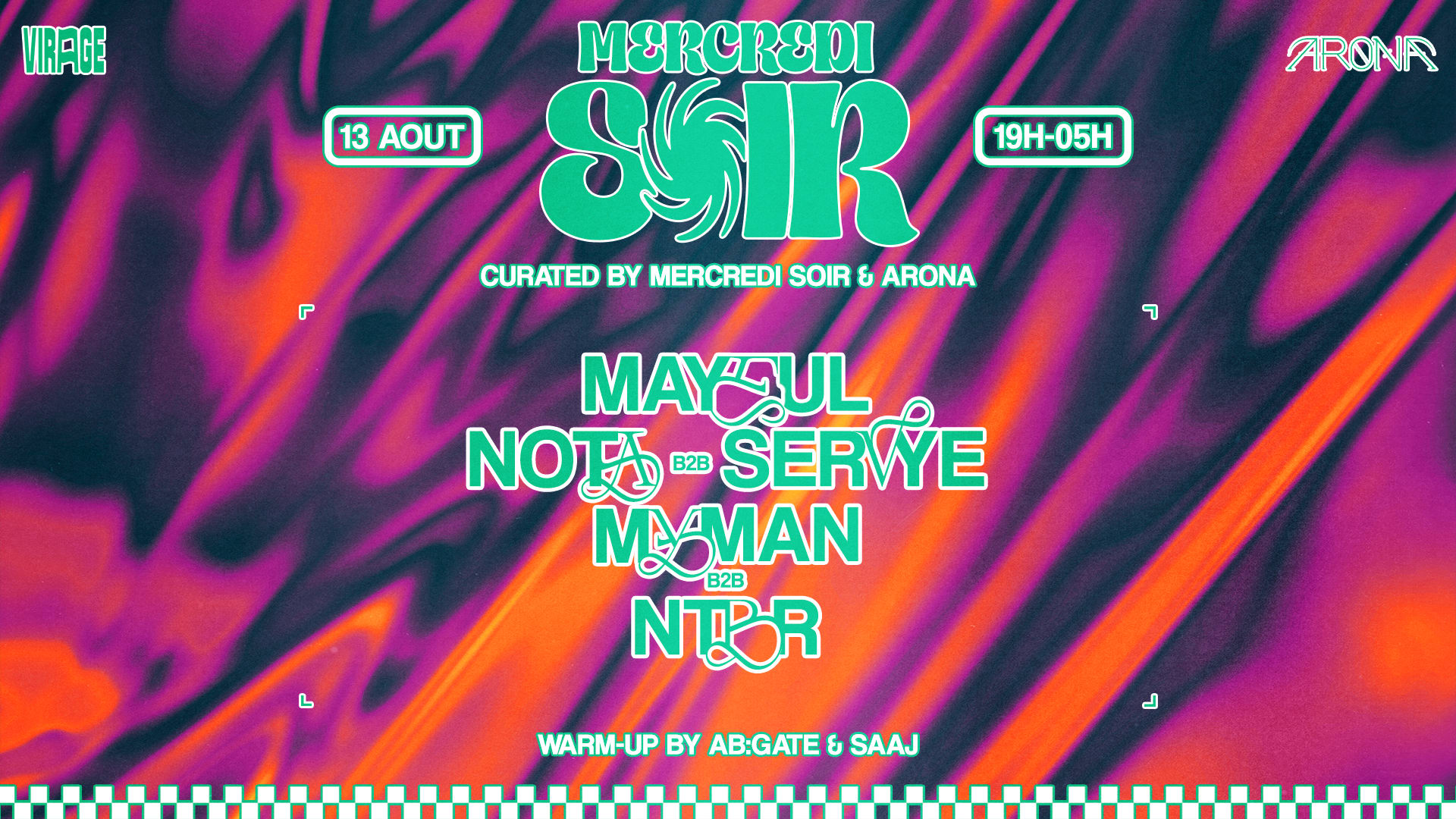 Mercredi Soir X Arona : Mayeul, Ntbr, Nota, Servye, Myman