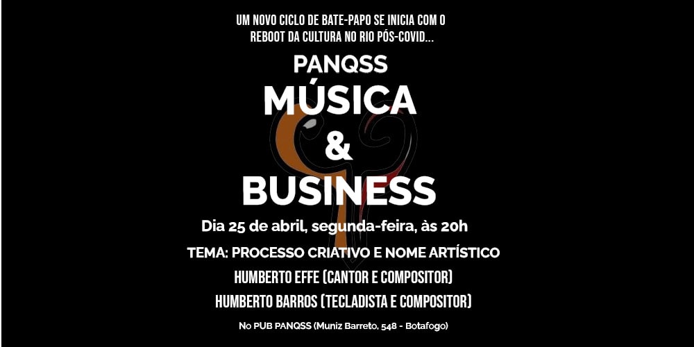 Panqss Música E Business: (25/04): Humberto Effe E Humberto Barros