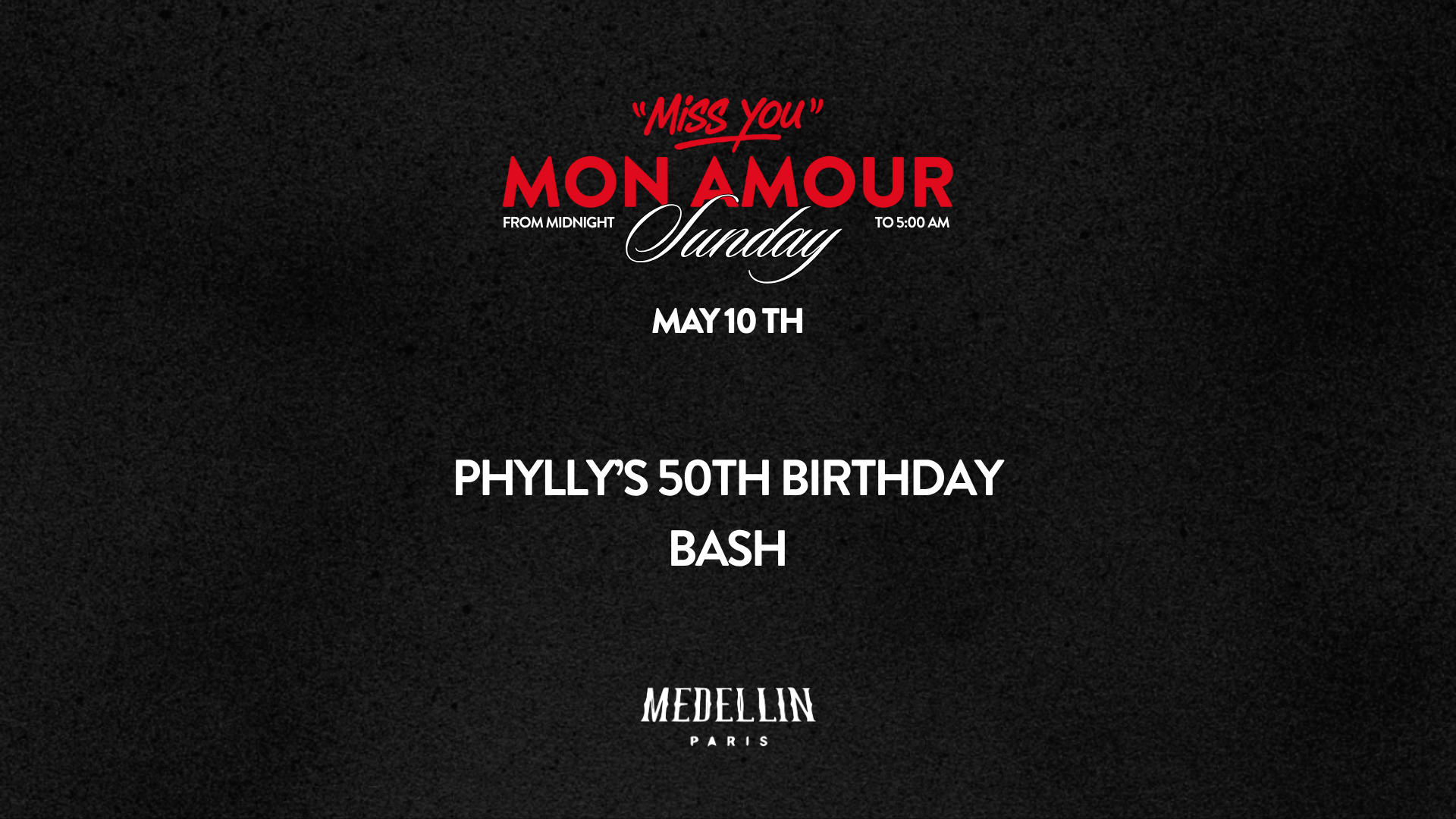 Miss You Mon Amour : Phylly’S 50th Birthday Bash