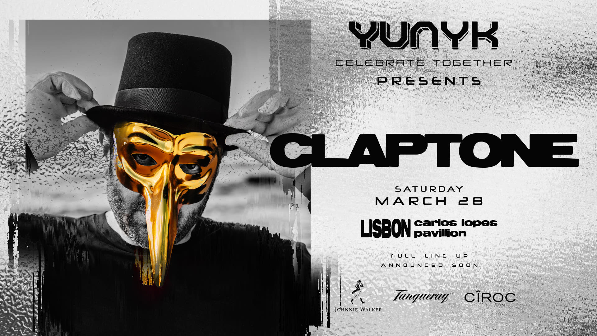 Yunyk: Claptone - A Máscara Dourada Em Lisboa