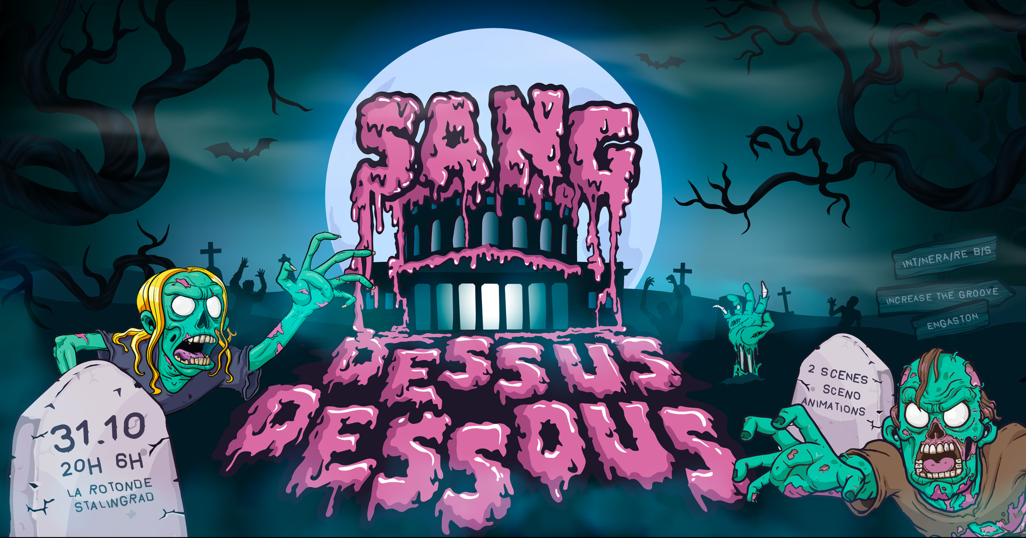 Sang Dessus Dessous - Places Disponibles A L'entree !