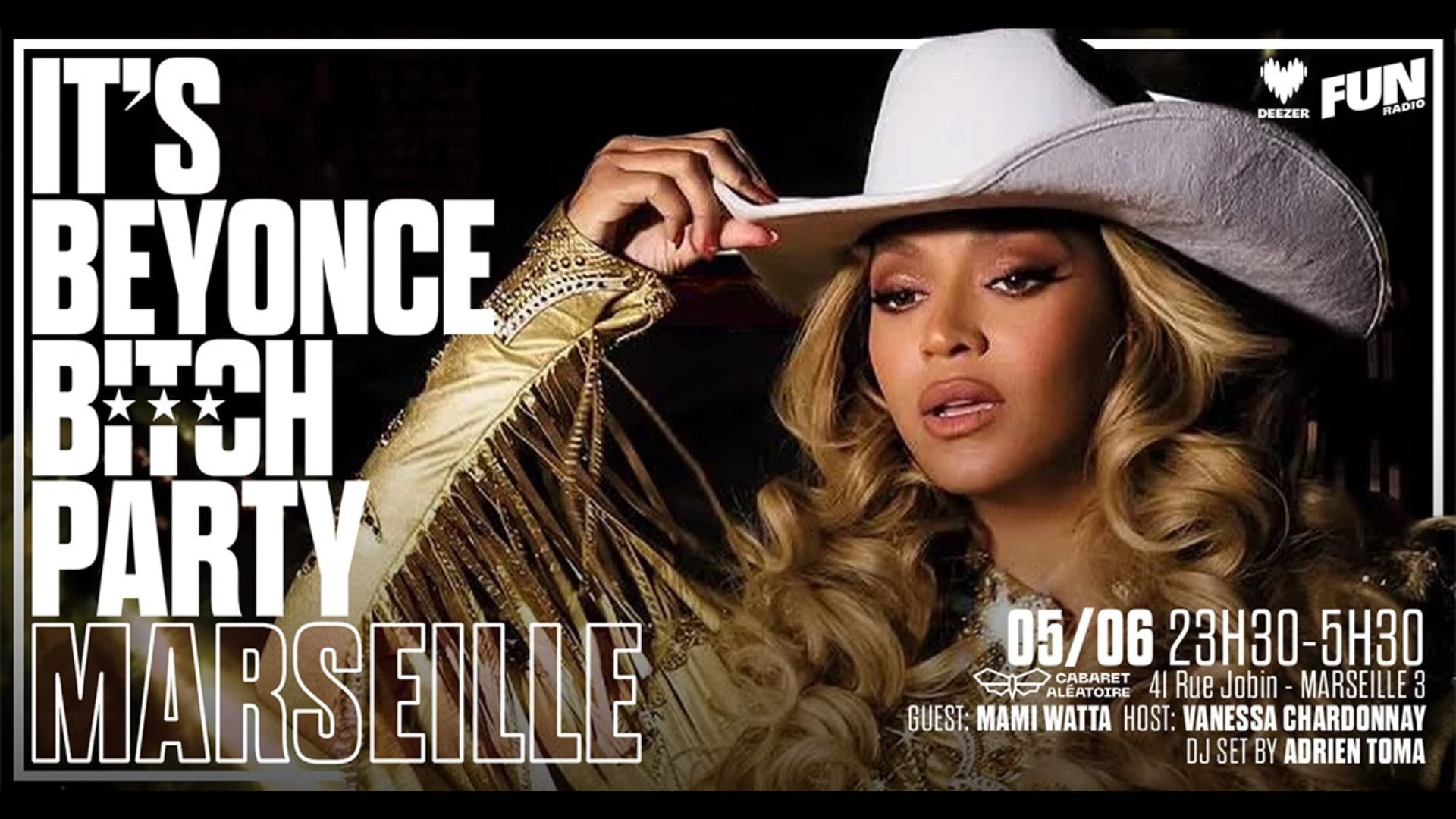 It's Beyoncé Bitch Party Marseille Avec Mami Watta