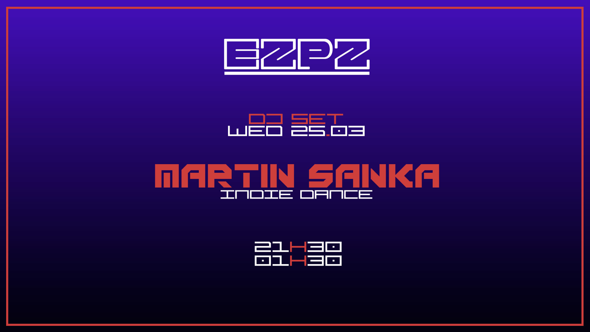 Martin Sanka @ Ezpz