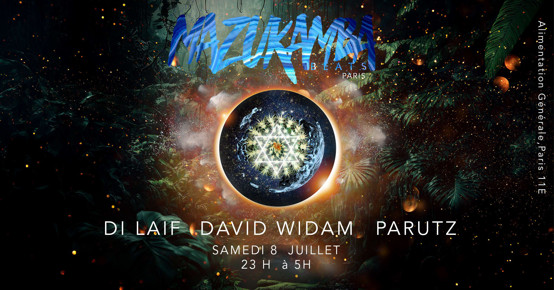 Mazukamba : DI Laif, David Widam, Parutz