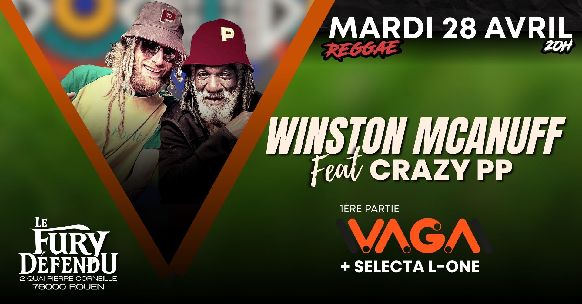 Mcanuff Feat Crazy Pp / Vaga // Le Fury Défendu
