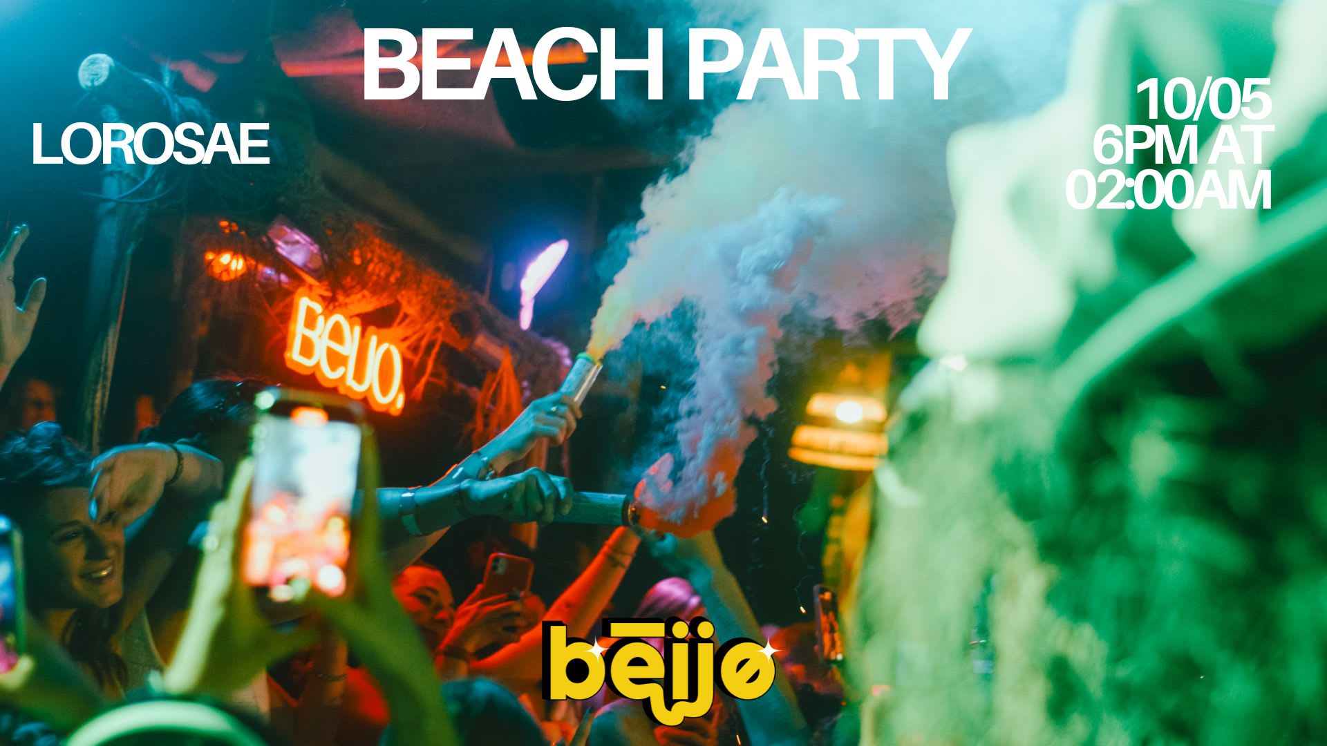 Beach Party - Beijo