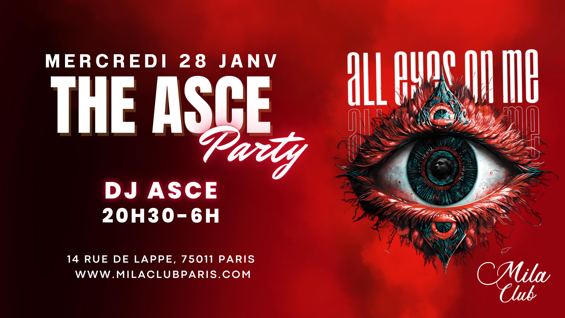 The Asce Party - Mila Club Paris