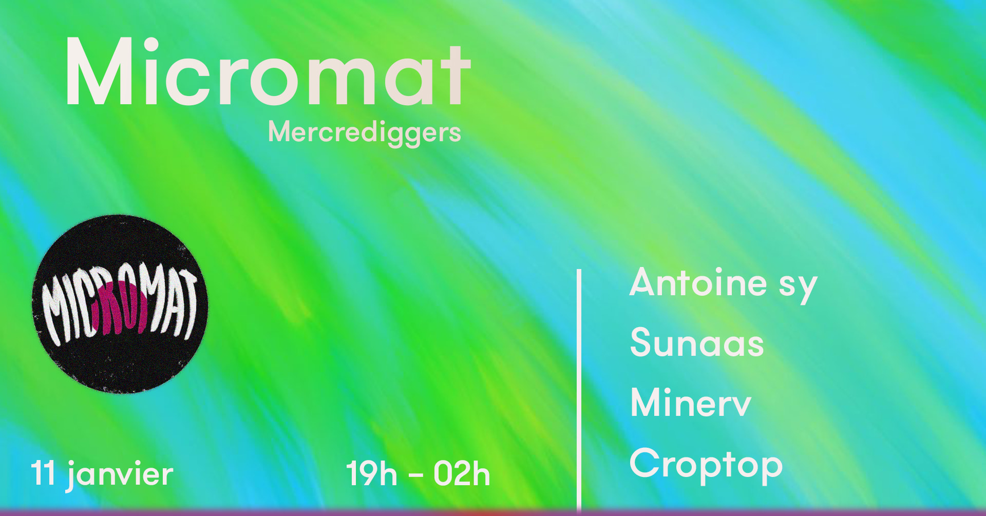 Mercrediggers #4 / Antoine Sy / Sunaas / Minerv & More