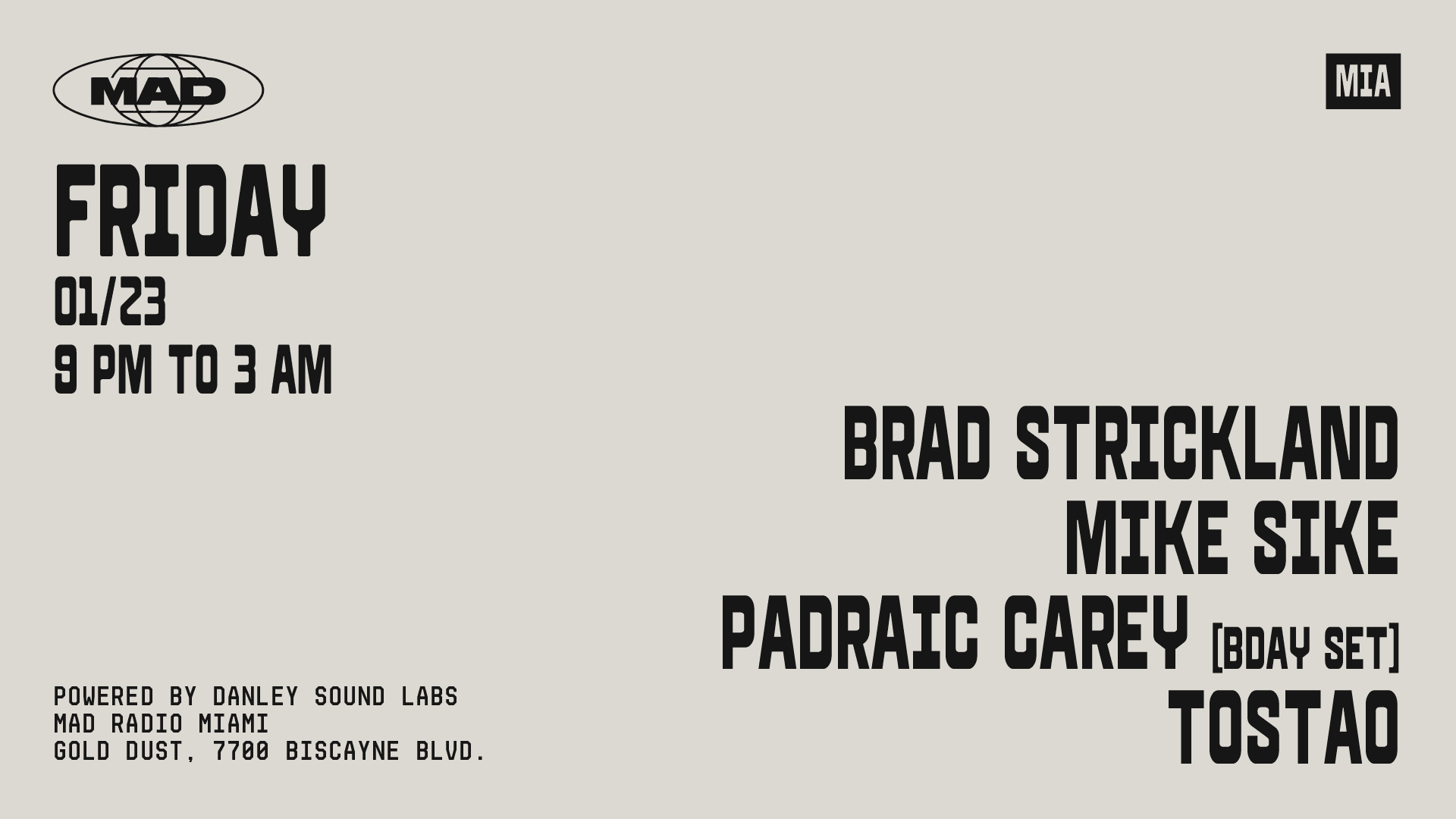 The Love Tempo: Brad Strickland, Mike Sike, Padraic Carey