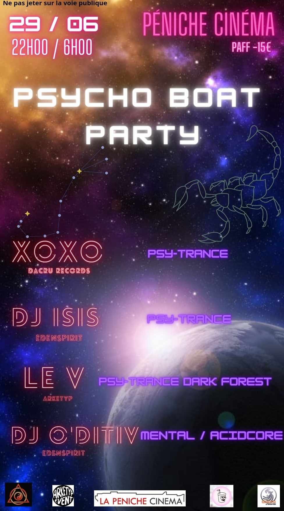 Psycho Boat Party