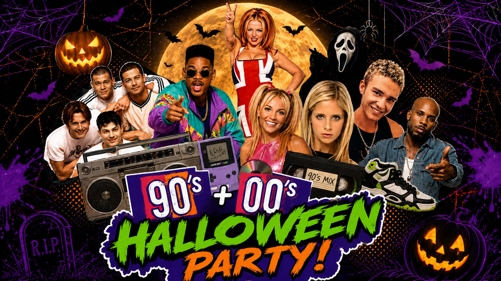 90' 2000’ Hits Halloween Party