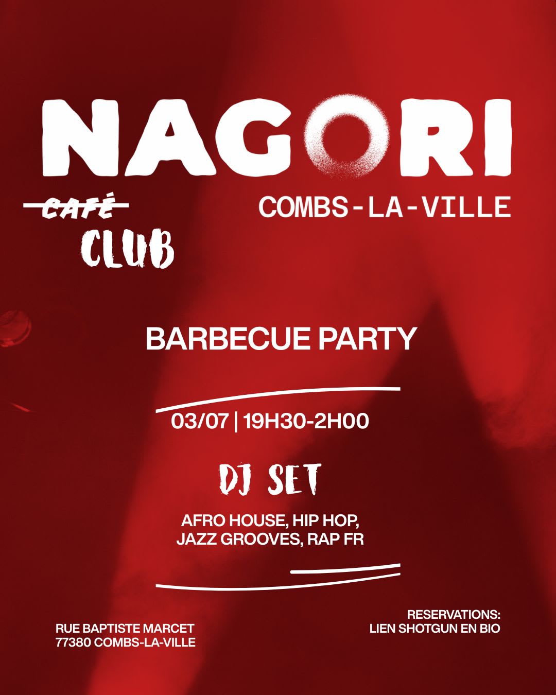 Nagori Club X Bbq Party