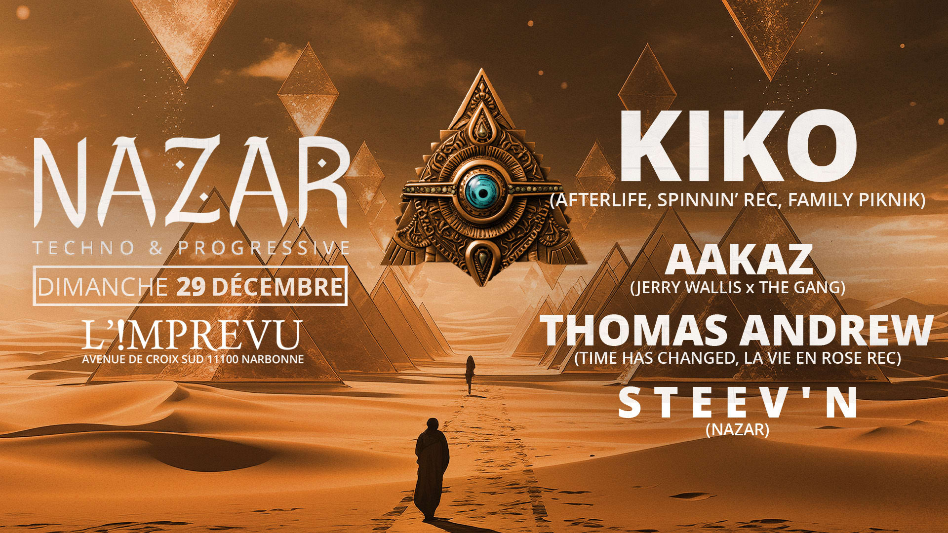 Nazar Techno & Progressive Avec Kiko