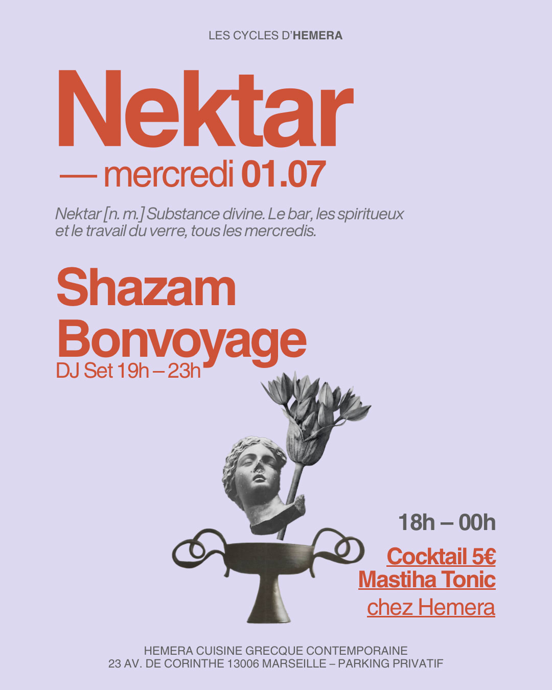 Nektar | Dj Set Shazam Bon Voyage | Cocktail 5e
