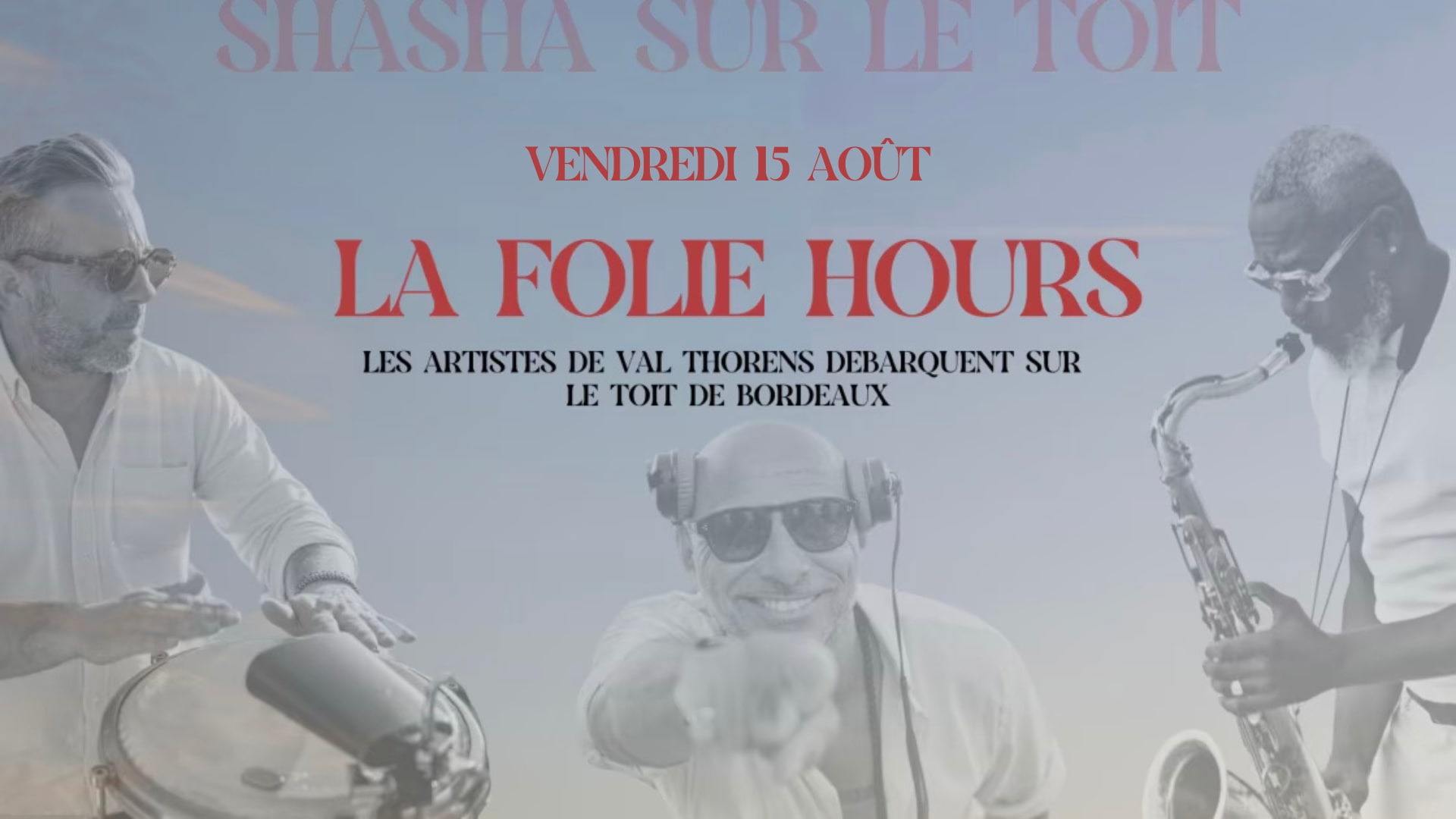 Rooftop Party : La Folie Hours By Shasha Sur Le Toit
