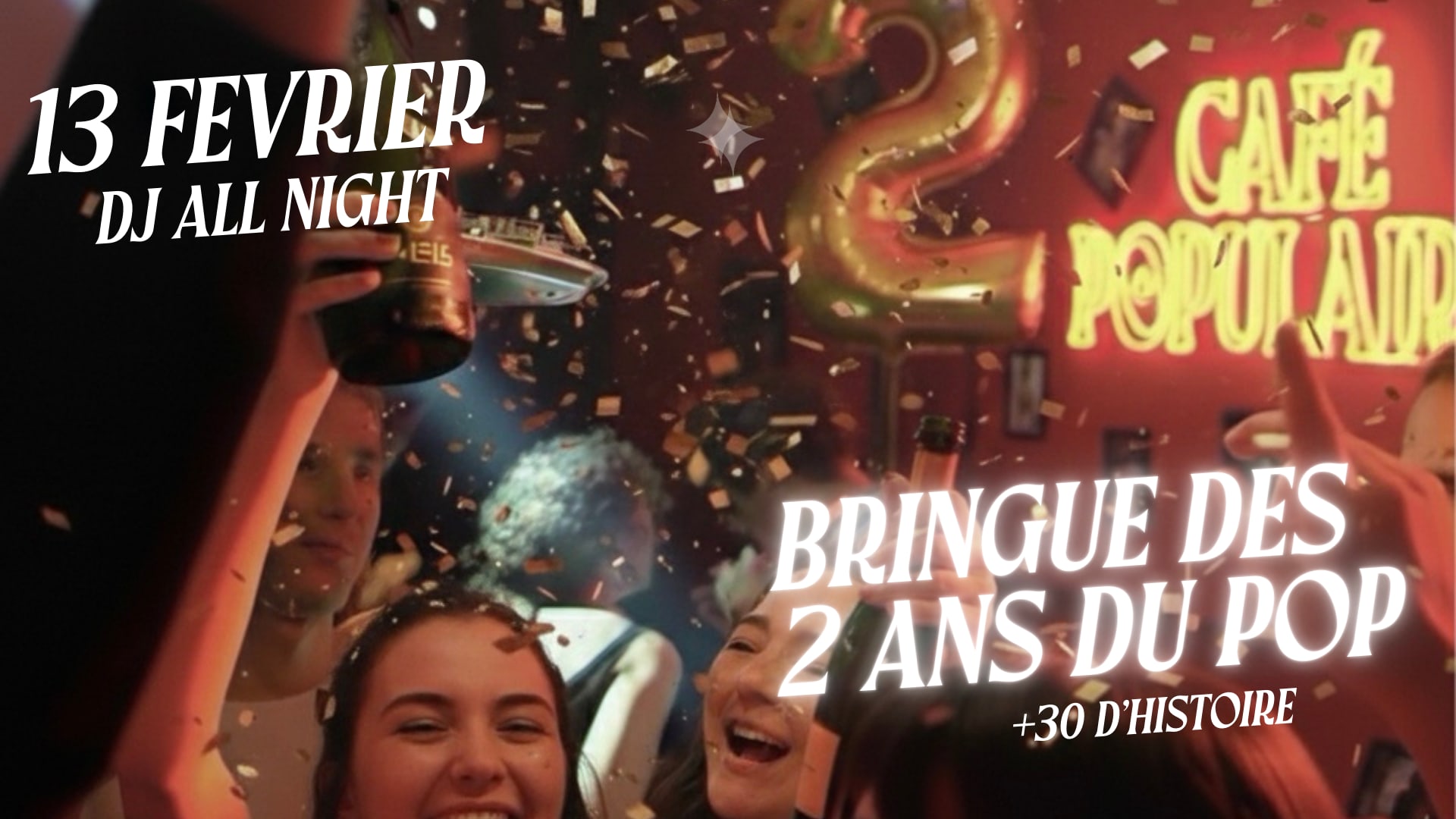 La Bringue Des 2 Ans Du Café Pop (+30 Ans D'histoire)