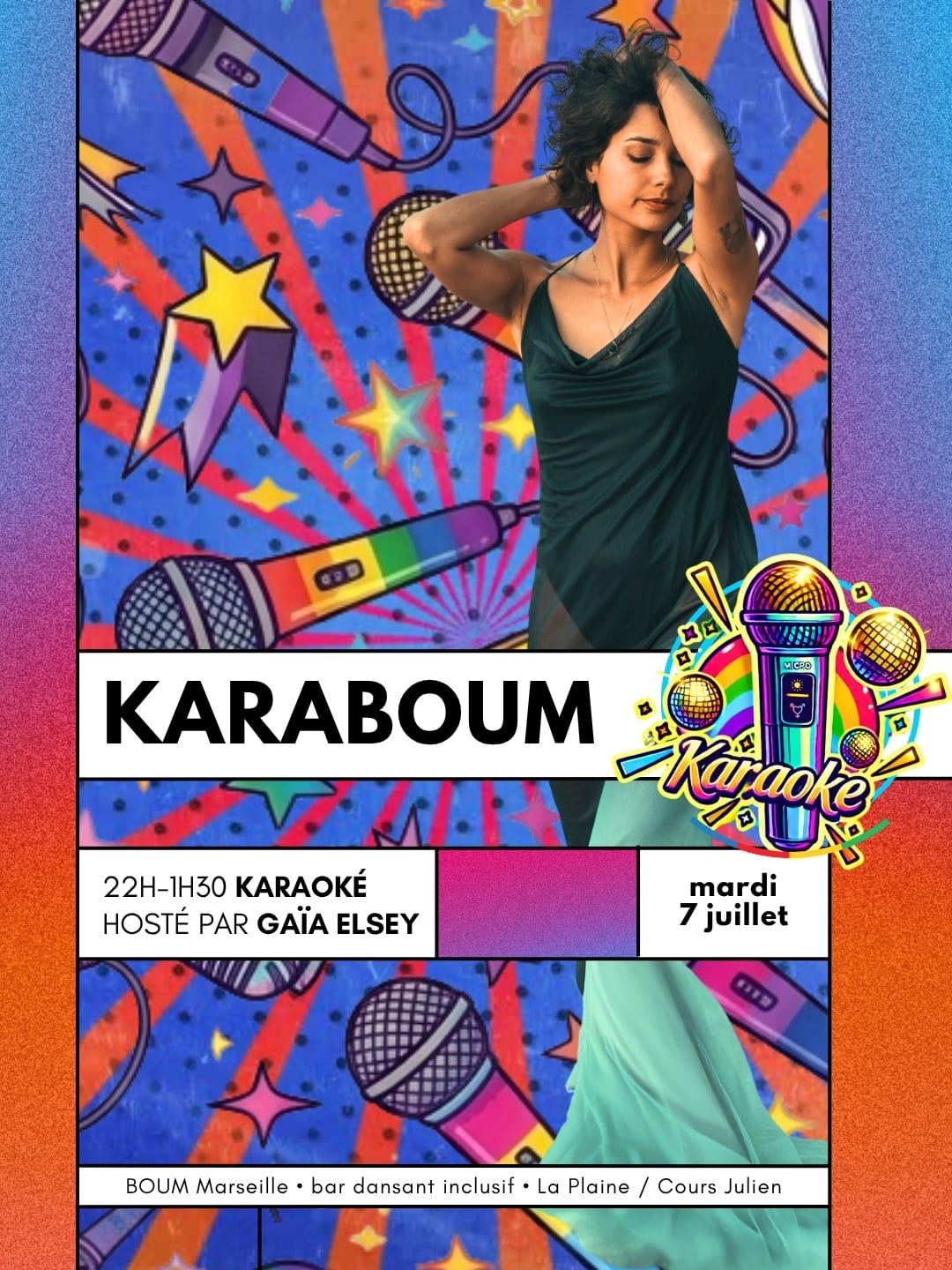 Karaboum ! Karaoké Hosté Par Gaïa Elsey