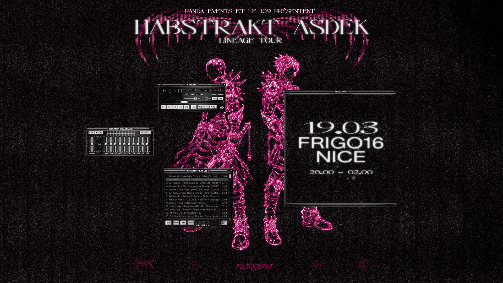 Asdek X Habstrakt - Jeu. 19 Mars 2026 @ Frigo 16