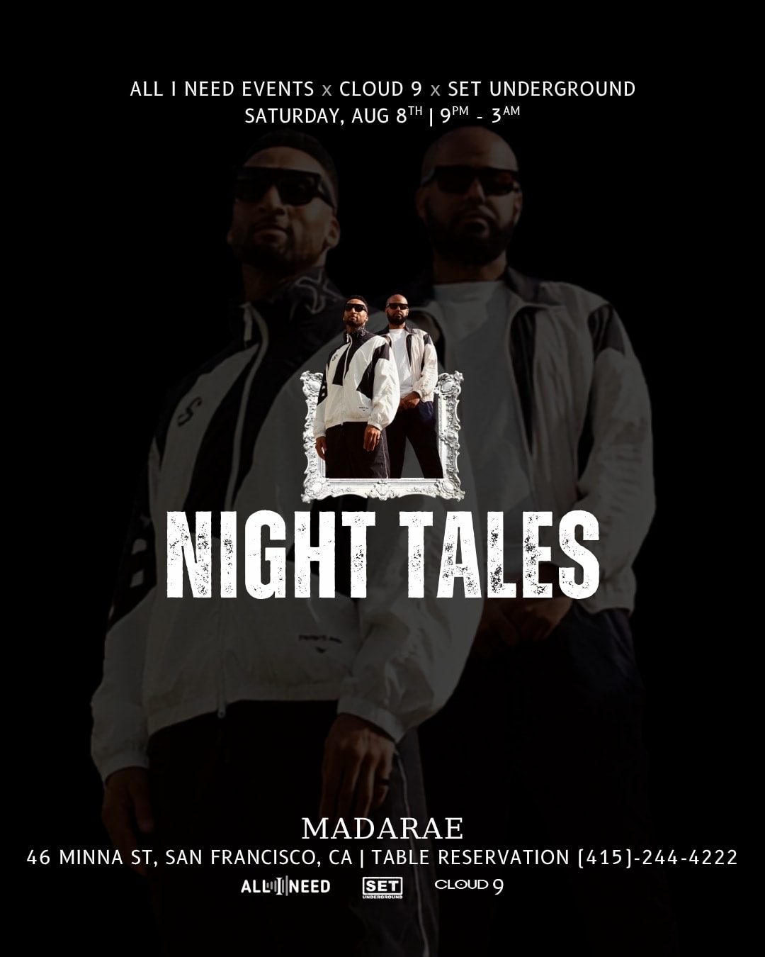 Outside Lands Saturday W/ Night Tales At Madarae San Fran