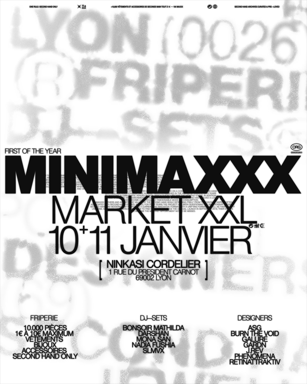 [Lyon] Friperie + Dj-Sets + Designers