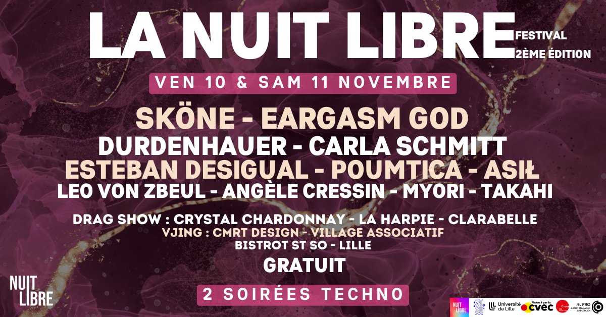 La Nuit Libre Festival - 2ème Édition
