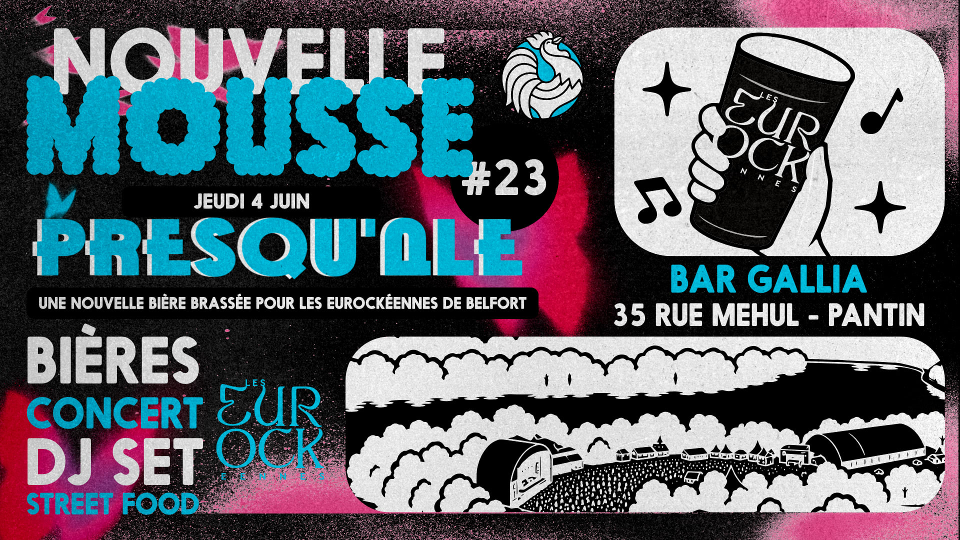 Nouvelle Mousse #23 Presqu'ale W/ Eurockéennes De Belfort