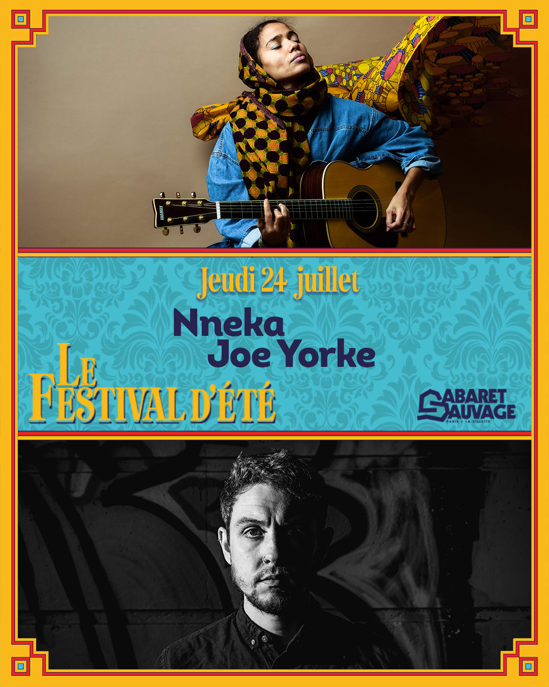 Festival D'été • Nneka I Joe Yorke • 24.07.25
