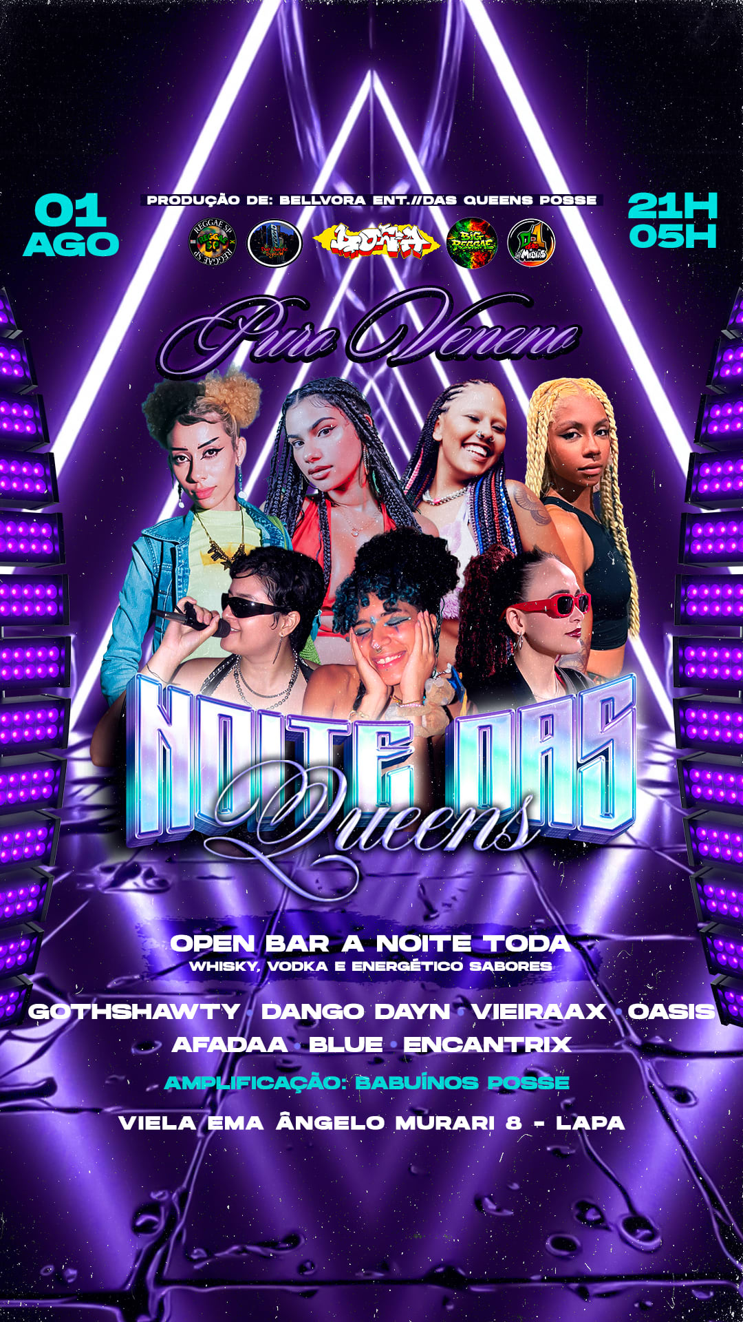 Noite Das Queens: Puro Veneno