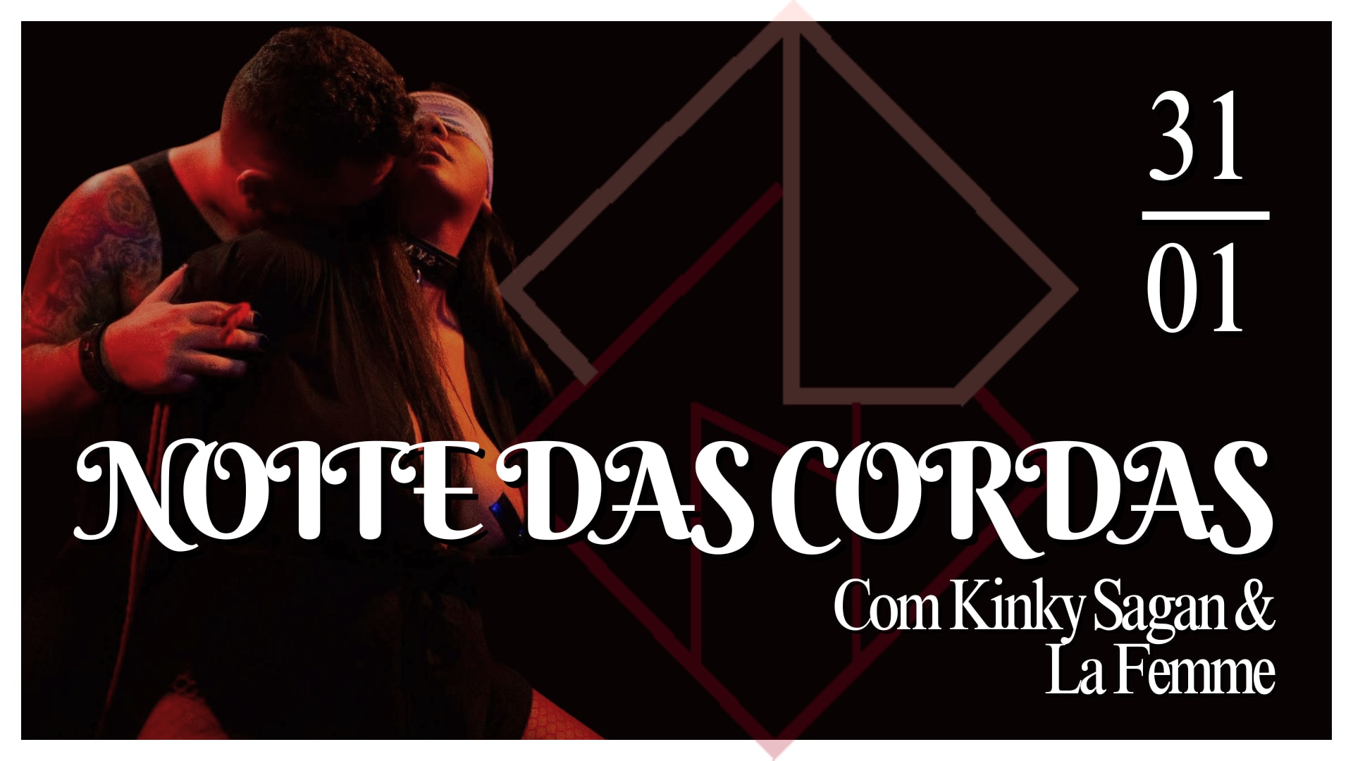 31/01 - Noite Das Cordas: Com Kinky Sagan & La Femme