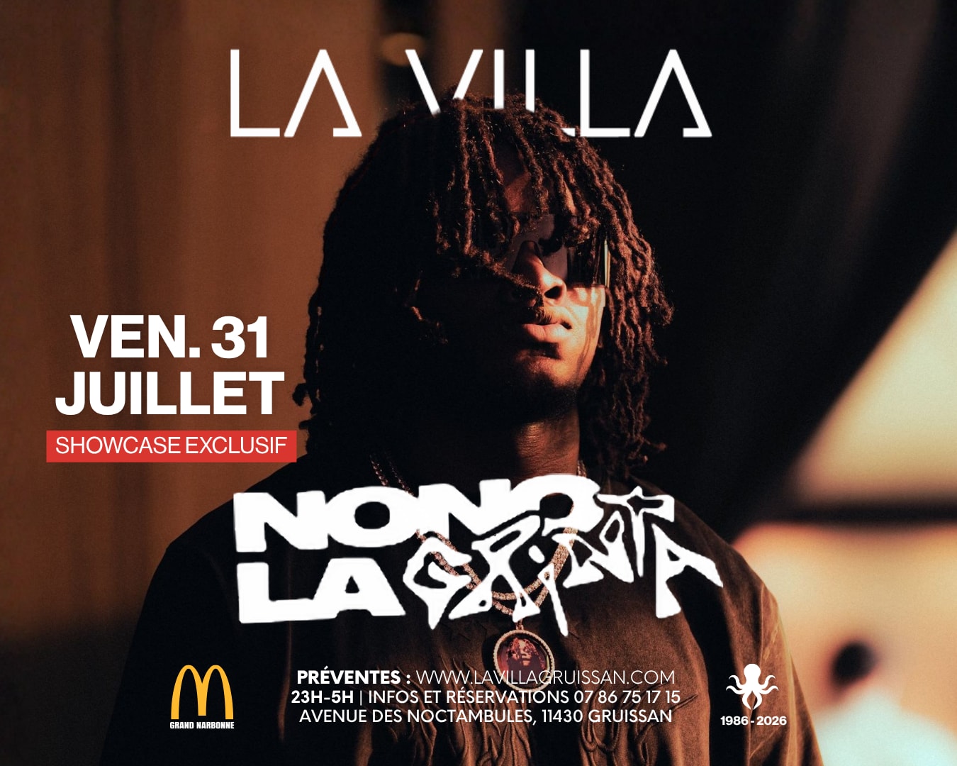 Nono La Grinta À La Villa Gruissan