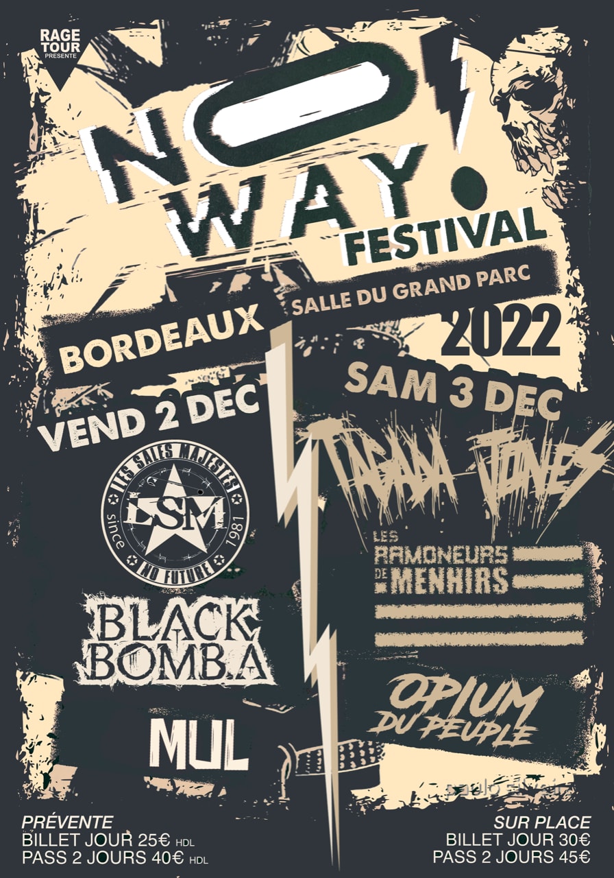 No Way Festival // Grand Parc, Salle Des Fêtes, Bordeaux