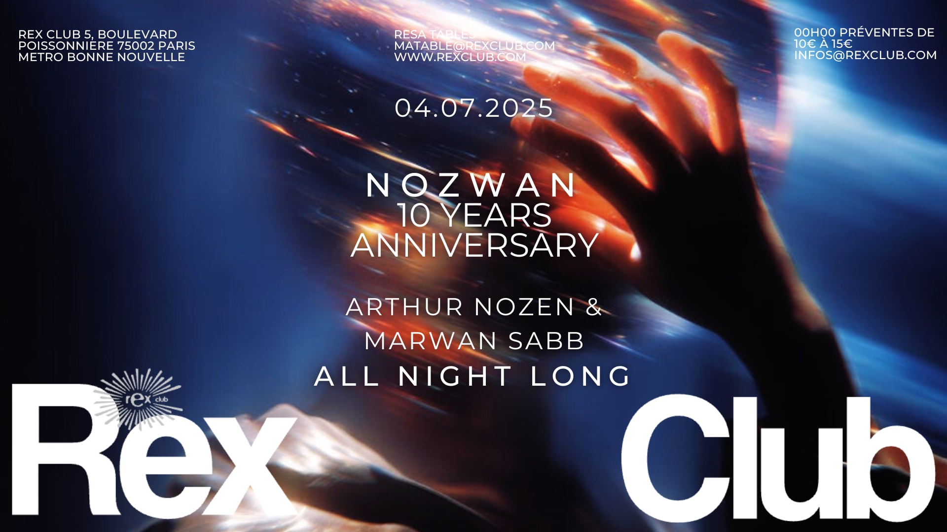 Nozwan 10 Years Anniversary : Arthur Nozen & Marwan Sabb Anl