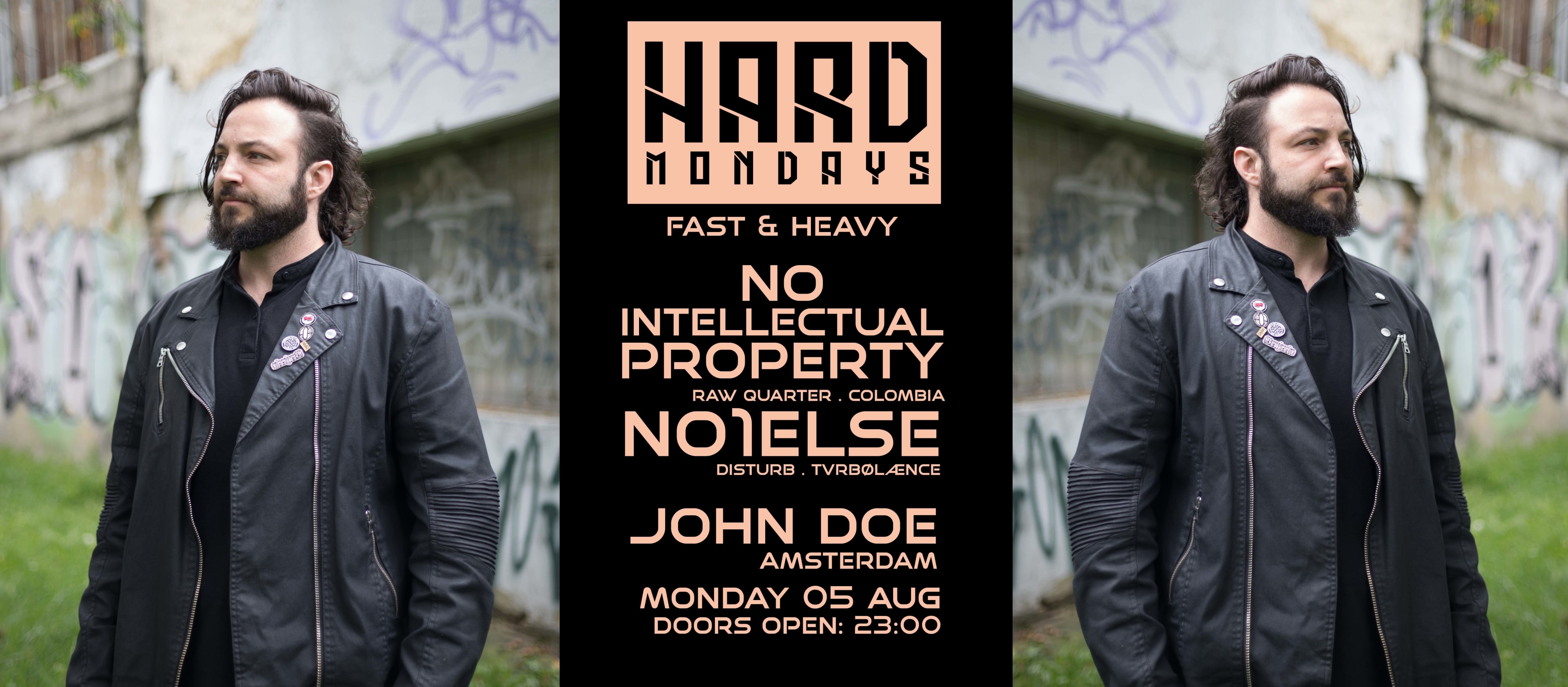 Hard Mondays Amsterdam -  W/ No Intellectual Property - Col